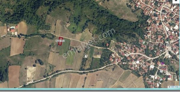 İznik Derbet Mahallesinde Köy Sınırları İçerisinde Satılık Tarla