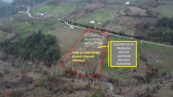 Ana Asfalt Kenarı Elektrik Su Var Fırsat !!!