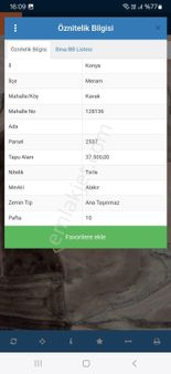 Meram/kavakta Toptsğı Verimli Düz Arazi