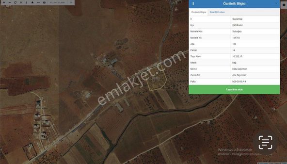 Kaçmaz Fırsat Suboğazında Asvalt Üzeri Uygun Fıstıklık