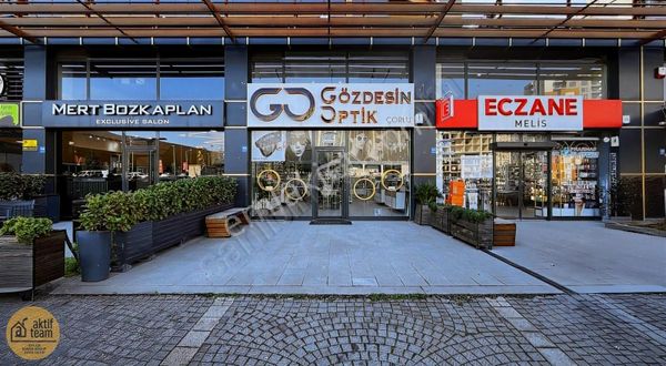 Çorlu'da Yüksek Kira Getirili 216 M2 Dükkan