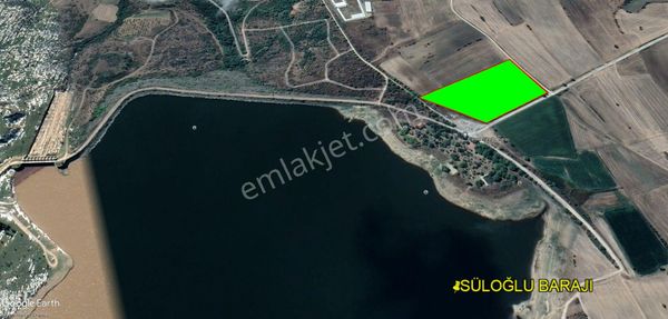 Suloğlu Merkezde Asfalt Üzeri Süloğlu Barajın Dibinde Satılık Tarla
