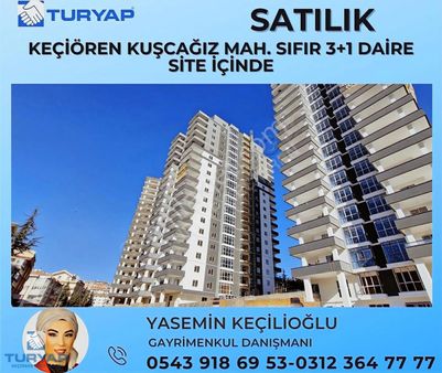 Turyap'tan Keçiören Kuşcağız Sıfır Site İçinde 3+1 Geniş Satılık