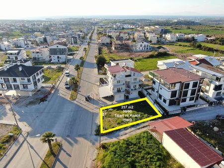 Didim İnönü Bulvarında Köşe Ticari Ve Konut İmarlı Arsa