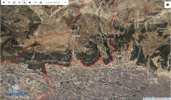 Binevler Turyaptan Tömekte Tek Tapulu Manzaralı Bağ Yeri