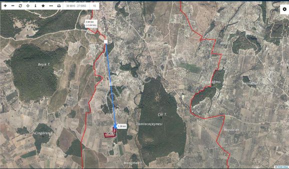 Manısa Akhısar Süleymanköy Mahallesinde Yola Sıfır Zeytinlik