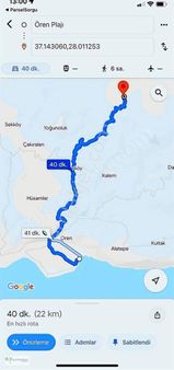 Milas Pinar Köyü 11.690 M2 Satılık Tarla