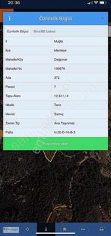 Menteşe Dağpınar Da 12.841 M2 Deniz Manzaralı Tarla