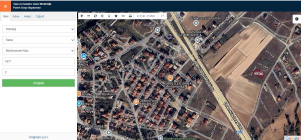 Tekirdağ Saray Büyükyoncalı Da Satılık 804m² Konut İmarlı Arsa