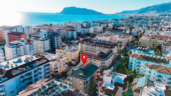 Oba İka. Uygun 2+1 Çok Uygun Fiyat Eşyalı 100m2 Denize 300 Mt