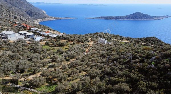 Kaş'ta Dünyaca Ünlü Kaputaş Plajı Üzeri 483 M2 Satılık Parseller