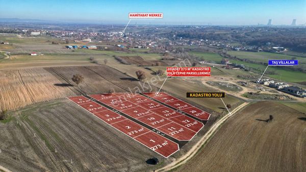 Hamitabat'ta İmara 50 Metre Uzaklıkta Taş Villaların Dibinde 273m² Sadece 550.000 Tl..!!