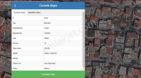 Kamer'den İzmir Bayraklı,turan Mahallesinde Satılık Arsalar(açıklamayı Okuyunuz)