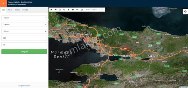 Kocaeli Derince Satılık Arazi