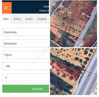 Ezel Emlaktan G Antep Şehitkamil Yığınlı Da Satılık Arazi