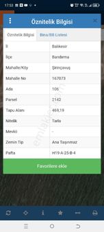 My Ekipden Bandırma Şirinçavuşda Yatırımlık Arazi Fırsatı