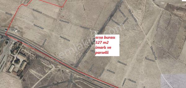 Niğde Bor Bahçeli Saray Mahallesinde Çok Uygun Fiyata 527 M2 Satlık Arsa