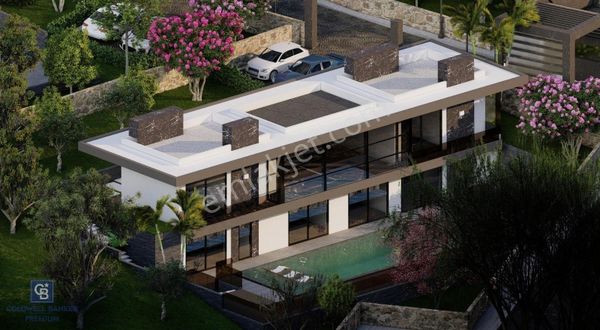 Bodrum Kızılağaç'ta Havuzlu 1.200 M2 Bahçeli Satılık Villa