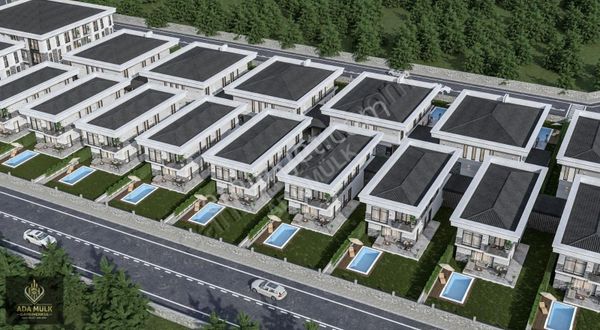 Site İçi, Isıtmalı Havuzlu Sıfır 5+1 Dubleks İkiz Villa