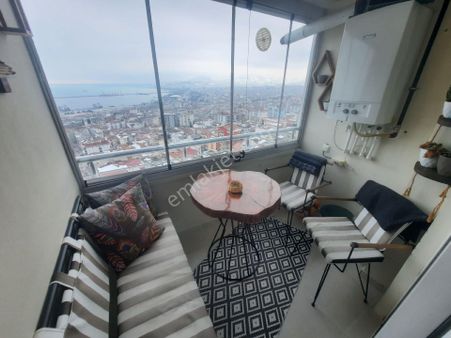 Furkan Emlak'tan Kadifekale Mah.3+1 7.kat 130m2 Deniz Manzaralı Otoparklı Fırsat Daire