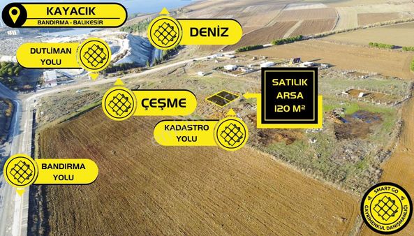 Smart Go'dan Kayacık'ta 120 M² Satılık Fırsat Hobi Bahçeleri