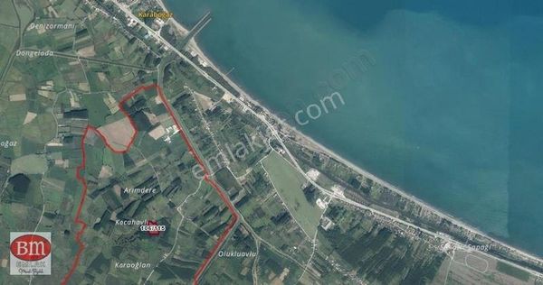 Bm"den Samsun Terme Bağsarayda Sahil Yoluna Yakın Bakımlı Bahçe