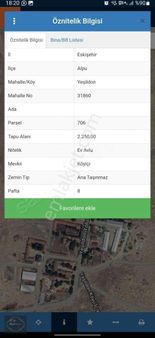 Alpu Yeşildon Mahallesinde Köy İçi Arsa