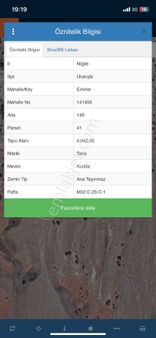 Tunç Harita Emlaktan Satlık Tarla