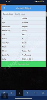 Zenith Gayrimenkul Sürmene' De Mükemmel Konumda Satılık Arsa