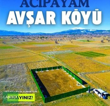 Acıpayam Avşar 575m2 Etrafı Çitçevrili Hobby Bahçesi Direk Hazır