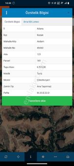 Elsa Gayrimenkulden Kozan Akdam Köyünde Satılık Ucuz Kelepir Tarla