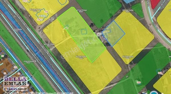 Mithatpaşada Şehir Hastanesine Yakın Arsa