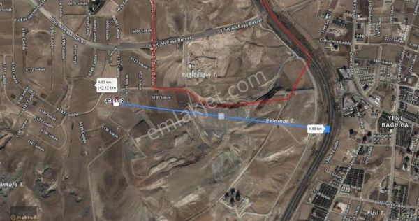 Etimesgut Oğuzlar Mahallesinde 2010m2 Tek Tapu İmarlı Arsa