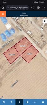 Denizli Çivril Yukarı Sanayiye Bitişik 1.850 M2 Arsa 3 Adet Tapudan Oluşmakta