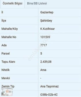 İkiev'den Kızılhisarda A2 3 Kat Müsadeli Satılık Villa Arsası