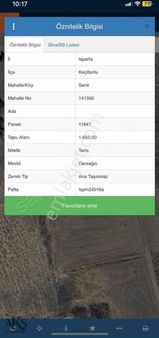 Senir'de Resmi Yola Sıfır Tek Tapulu Göl Manzaralı Fırsat Tarla