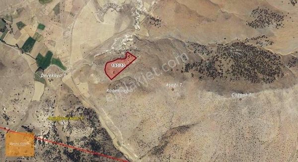 Kızılören'de Ges Projesine Uygun 44202 M2 Marjinal Tarım Arazisi