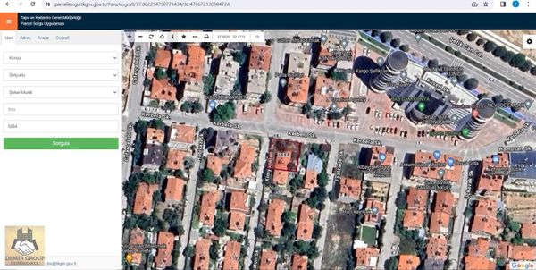 Demir Grup'tan Şeker Mh Müstakil Yap-sata Uygun 8 Dairelik Arsa