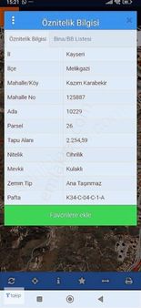 İmar Yanı Parsel Olma Durumunda 2254 M2 Tek Tapu Acil