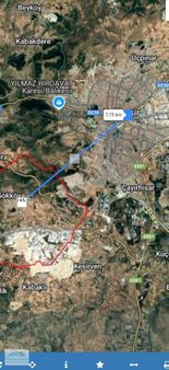 Klc Den Altıeylül Gökköy Mahallesinde 849 M² Köşe Arsa