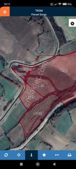 9950 M2 Fırsat Arazi Suyu Yolu Var Danişment Köyü Biga Çanakkale