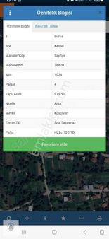 Asm'den Kestel Sayfiye Tek Tapu Arsa