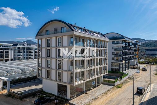Alanya Kargıcak'ta Satılık 1+1 Deniz Manzaralı Yeni Daire