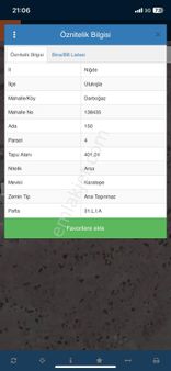 Tunç Harita Emlaktan Arsa