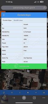 İzmit Yenişehir Mah 265 M2 Resmi Yollu Ticari Arsa