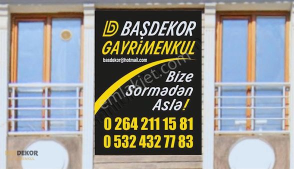 Başdekor Gayrimenkul'den Satılık 1+0 Stüdyo