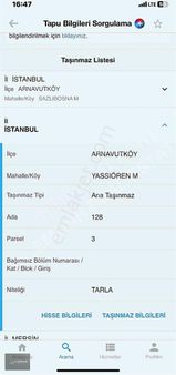 Yassıören Satılık 125 M2 Tarla