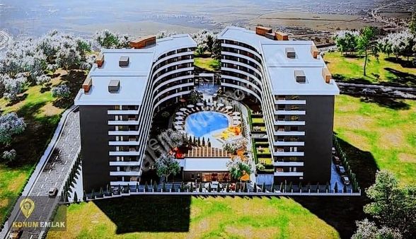 Konumdan Parkvega'da Satılık Yerden Isıtmalı Havuzlu Sitede 1+1