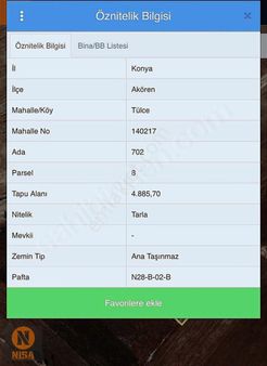 Nisa'dan Akören Tülce'de Yatırımlık Fırsat!