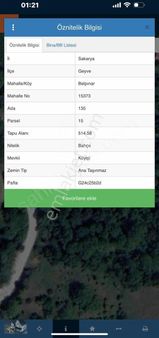 Geyve Belpınar Mahallesinden Satılık 515 M2 İmarlı Arsa